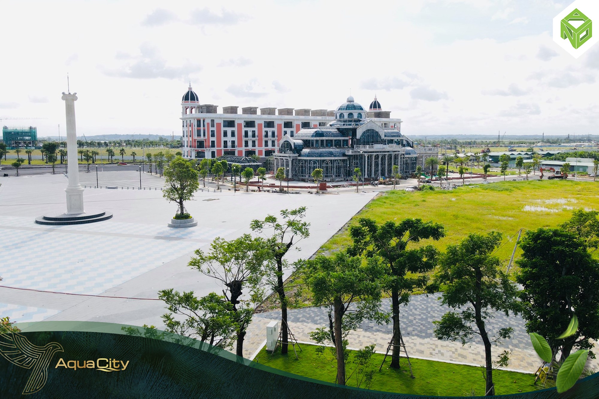 CẬN CẢNH TIẾN ĐỘ DỰ ÁN AQUA CITY THÁNG 9.2021 .