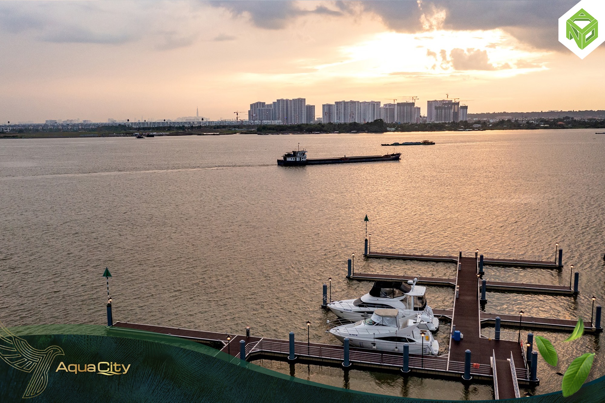 CẬN CẢNH TIẾN ĐỘ DỰ ÁN AQUA CITY THÁNG 9.2021 .