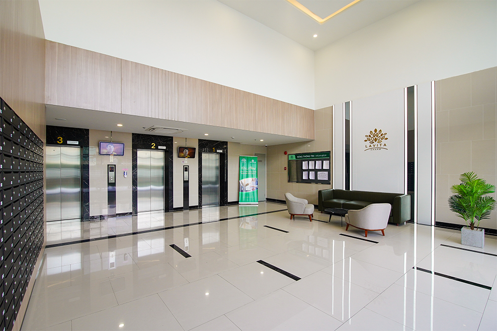 Sảnh đón khu căn hộ Lavita Charm