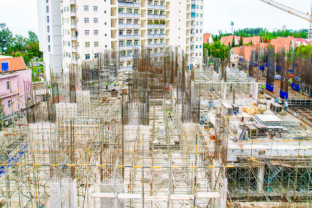 Vung Tau Pearl - Hình ảnh xây dựng tháng 07.2021