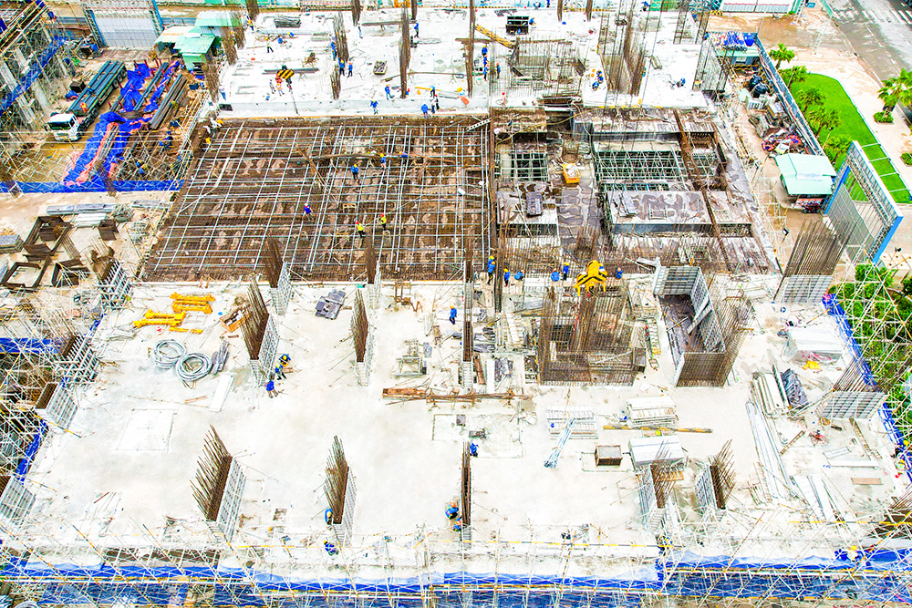 Vung Tau Pearl - Hình ảnh xây dựng tháng 07.2021