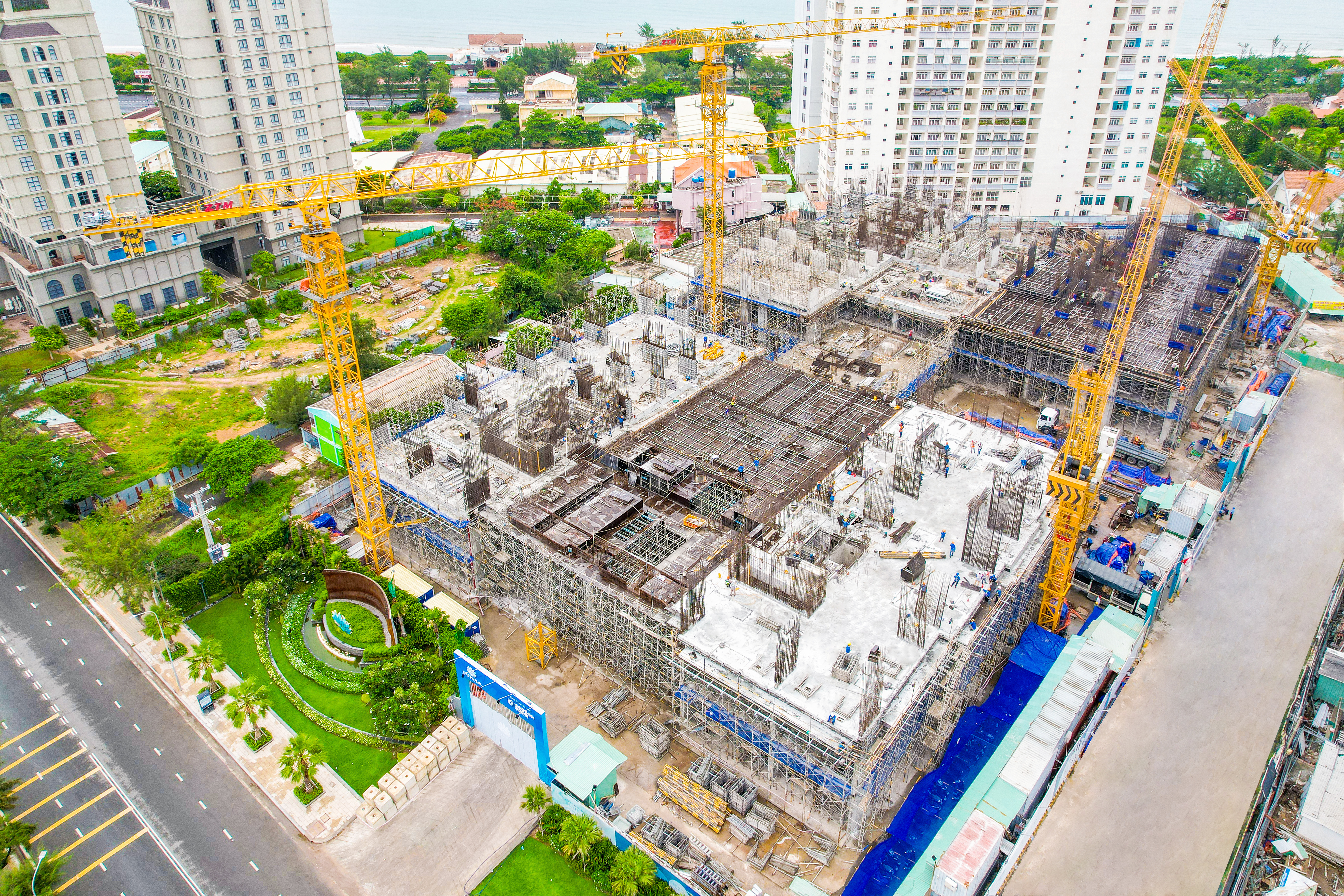 Vung Tau Pearl - Hình ảnh xây dựng tháng 07.2021