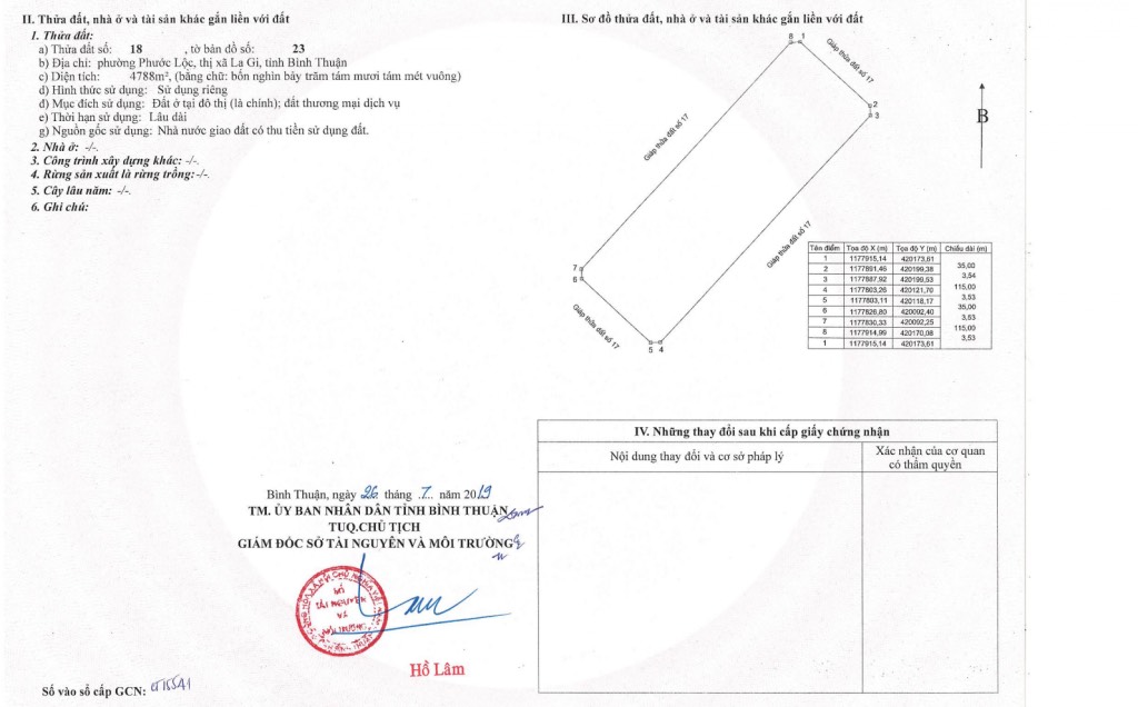 Sổ đỏ Lagi Newcity
