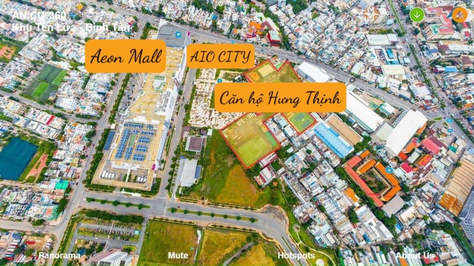 Vị trí Moonlight Centre Point Bình Tân