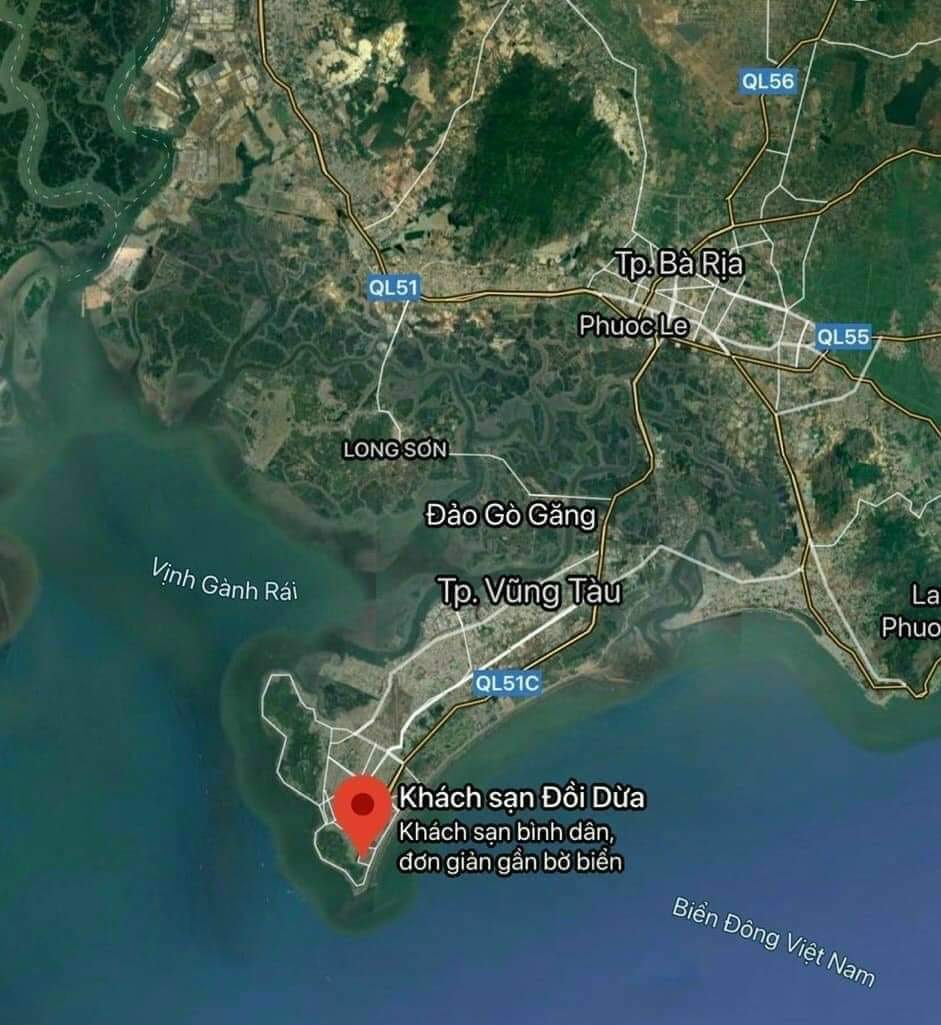 Vị trí vệ tinh dự án Miami Homes Vũng Tàu