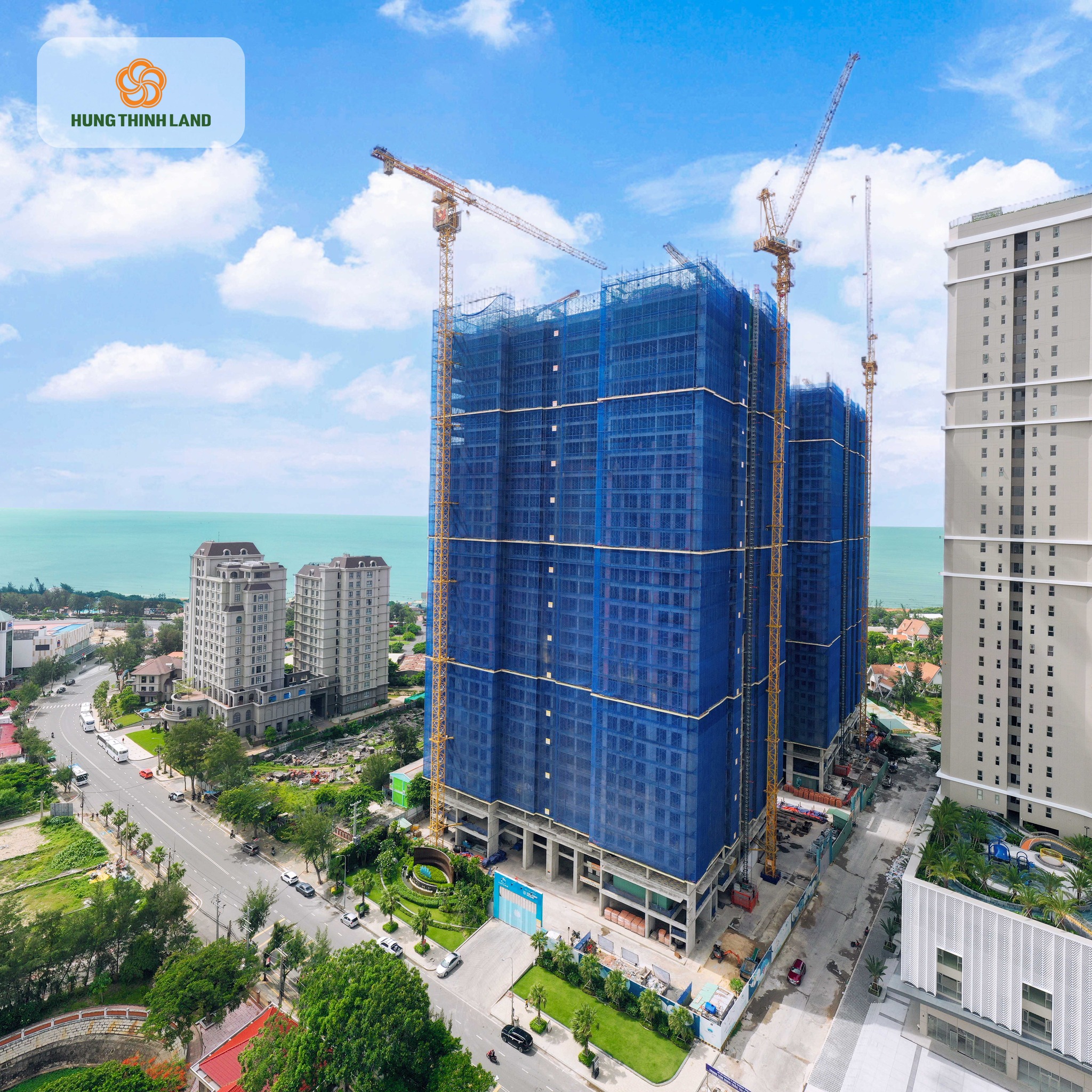 Tiến độ xây dựng dự án Vung Tau Pearl